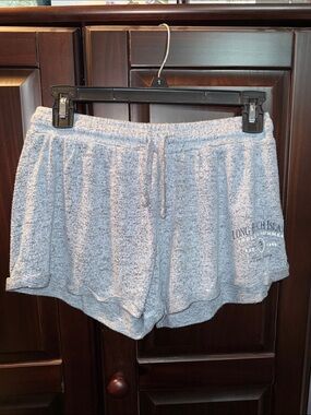 Cozy Gray Terry Lounge Shorts -
